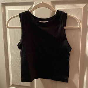 Carly Jean Los Angeles TWO brand new essential cropped tank tops